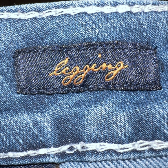 Seven7 Sequined Legging Jeans - Picture 11 of 15